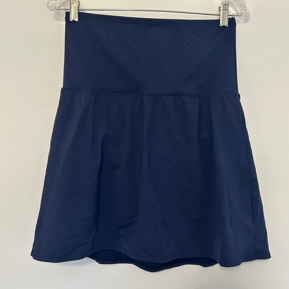 Lands End High Waist Swim Skirt